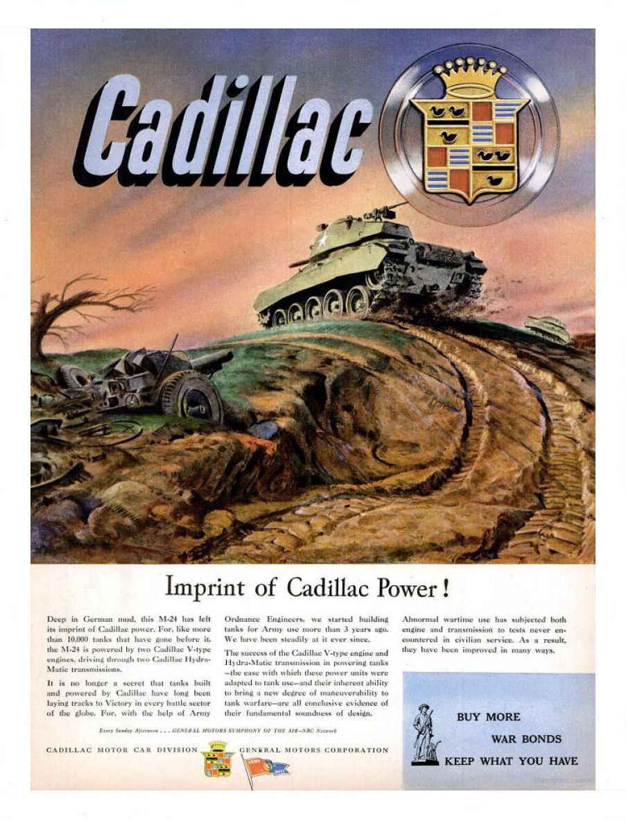 1942 - 1945 Cadillac 9